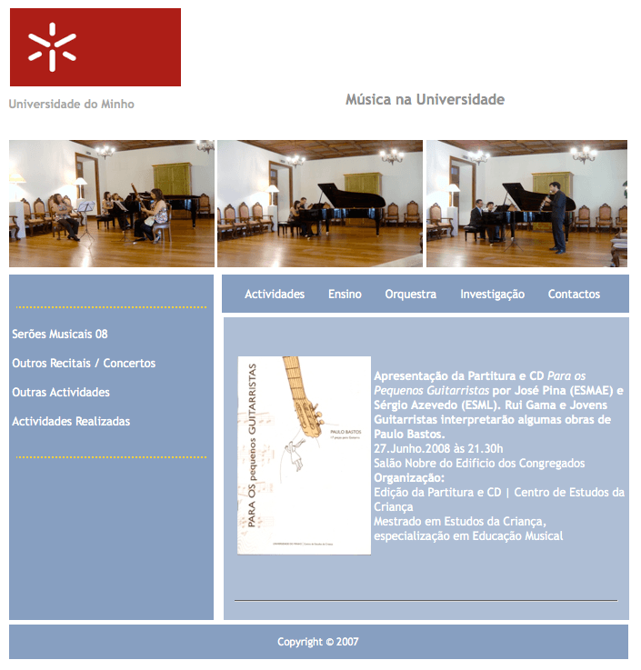 Release of ‘17 Peças para Guitarra’