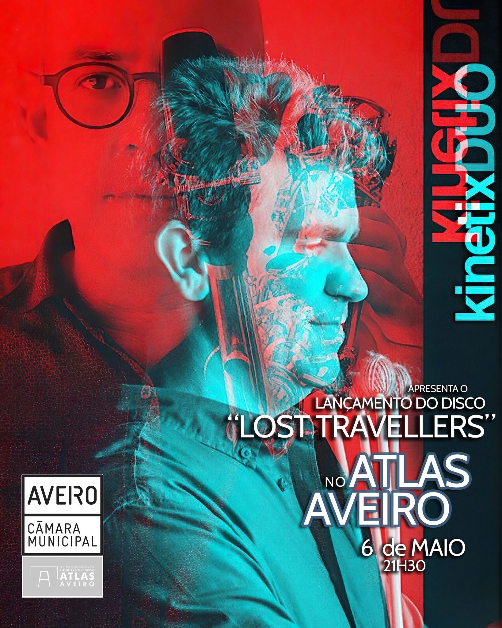 Release and Concert of the CD Lost Travellers with ´Estudos irreflexivos' for soprano saxophone and vibraphone