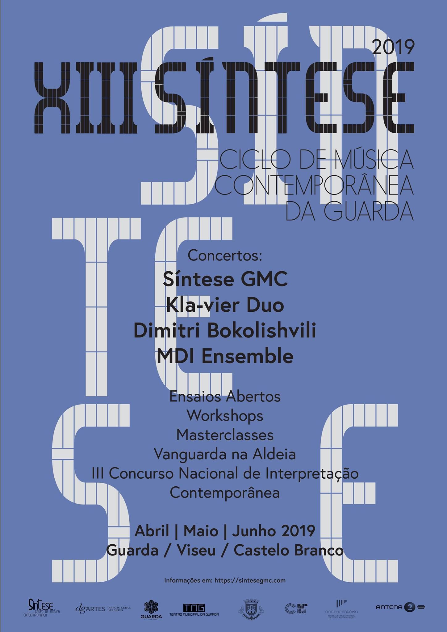 'Adsum' for piano four hands in Síntese - Contemporary music cycle in Guarda