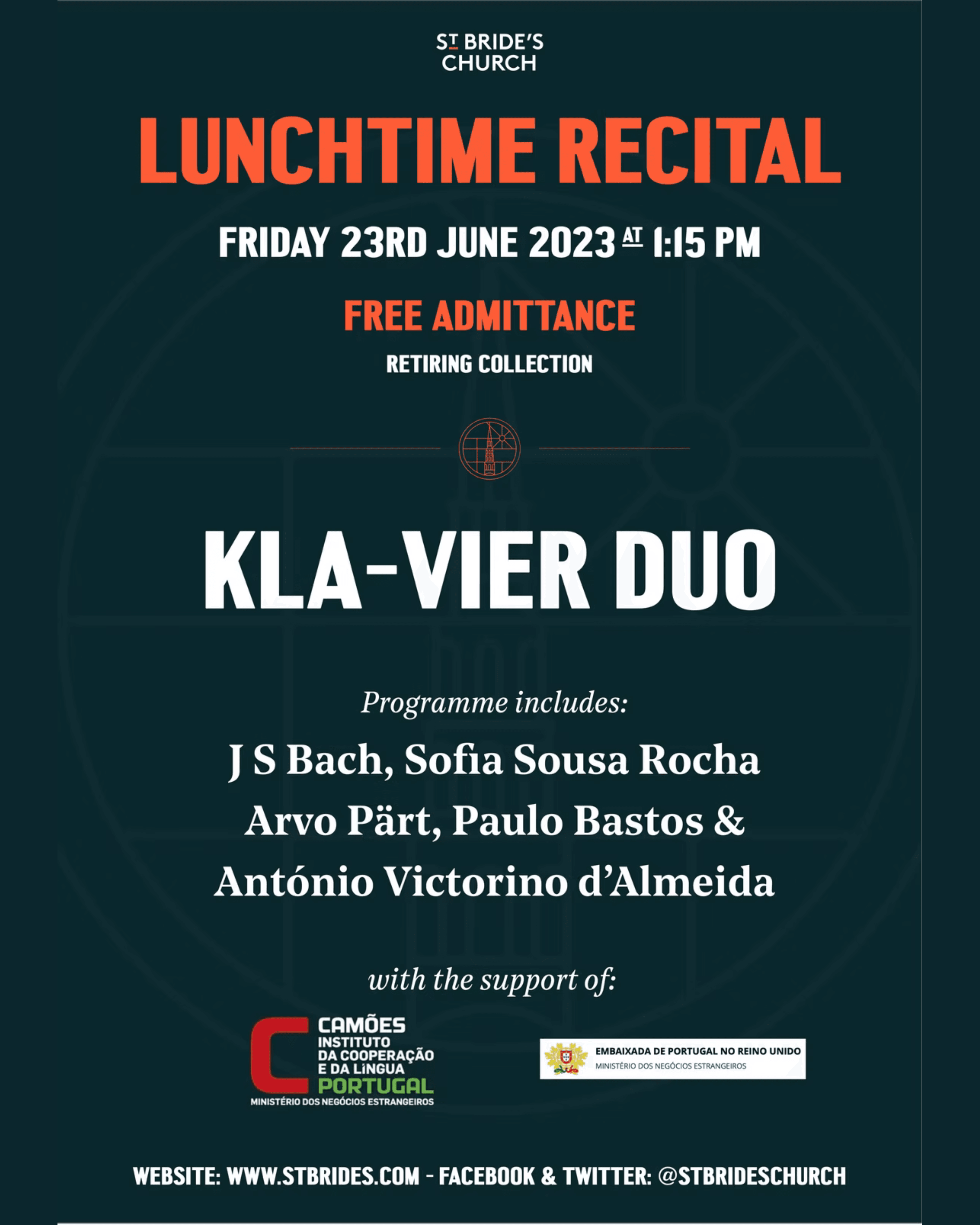 'Sou já do que fui' for piano four hands (London)